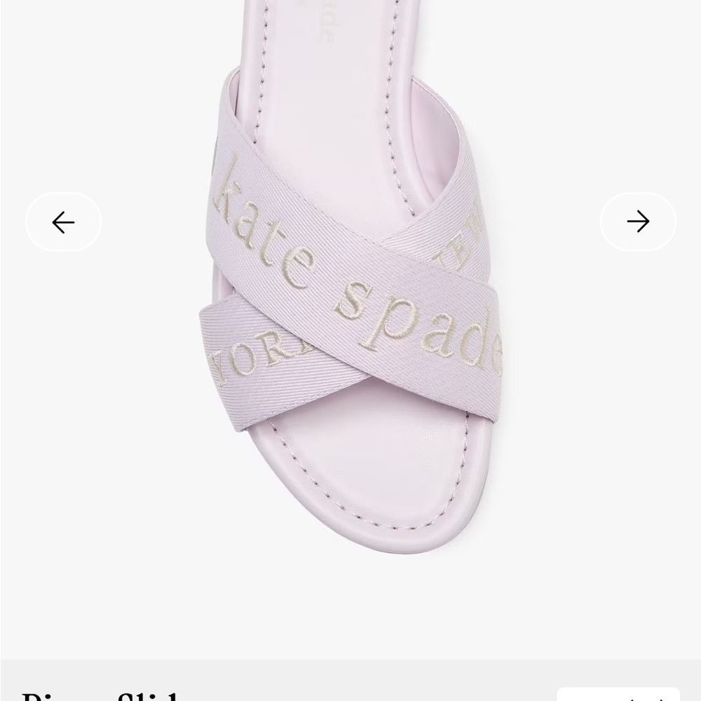 Kate Spade Embossed Strap Sandals - Picture 2 of 5